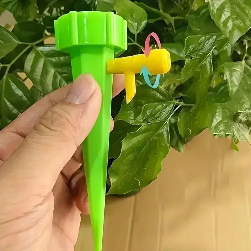 Plant Watering Globes, 10-Piece Adjustable Drip Irrigation Kit, 2–30 Drops per Minute for Potted Plants - product view 4