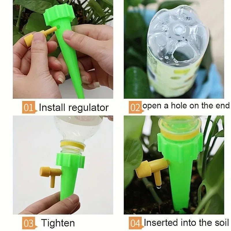 plant watering globes - product view 6
