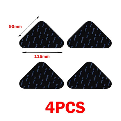 Reusable Non-Slip Rug Pad Stickers, Washable Carpet Corner Grippers for Floors, Modern Solid Design in Multiple Sizes - product view 6