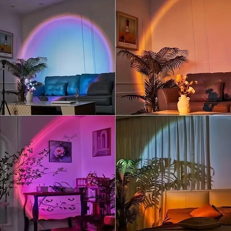 sunset projection lamp - product view 3