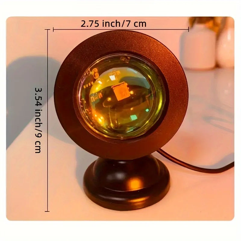 sunset projection lamp - product view 6