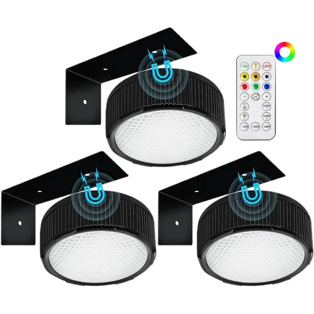 Battery Operated Picture Light, Remote Control, Dimmable LED Wall Lamp for Artwork, Modern Plastic Design in 3 Colors - product view 3