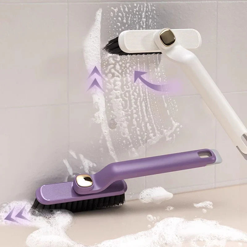 V-Shape Crevice Cleaning Brush, Handheld Hard-Bristle Tool for Tile Floors, Bathroom Corners and Kitchen Gaps, 22 x 13 cm - product view 5