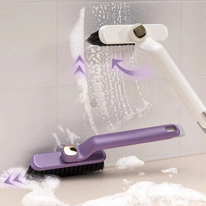 V-Shape Crevice Cleaning Brush, Handheld Hard-Bristle Tool for Tile Floors, Bathroom Corners and Kitchen Gaps, 22 x 13 cm - product view 5