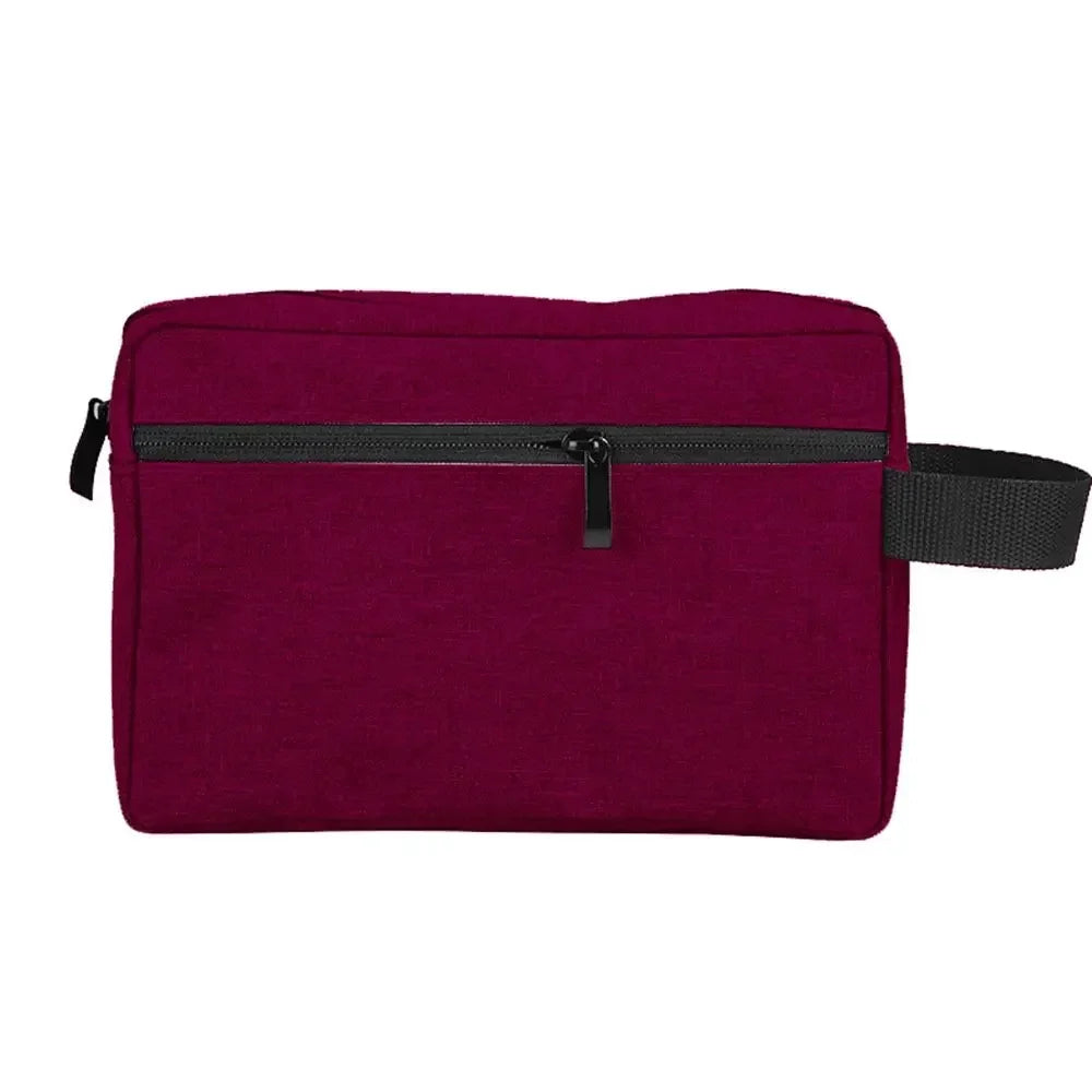 Travel Toiletry Bag, Solid Casual Cosmetic Organizer Case for Makeup, Beauty Essentials and Gym Packing - product view 5