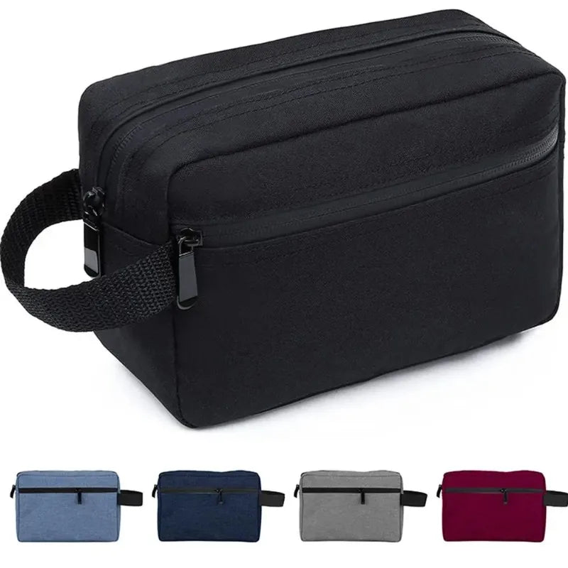 Travel Toiletry Bag, Solid Casual Cosmetic Organizer Case for Makeup, Beauty Essentials and Gym Packing - product view 6
