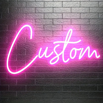 Custom LED Neon Sign, Wall-Hanging Personalized Party Decor with 180° Beam Angle and 8 to 20 Inch Letter Options - product view 2