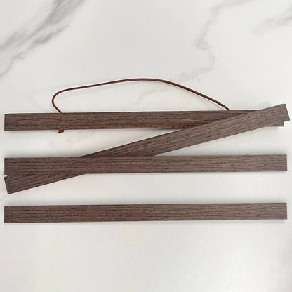 Magnetic Poster Hanger Frame, Rectangular Modern Wood Wall Display in 21–90cm Sizes for Posters, Photos and Canvas Art - product view 4