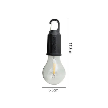 Rechargeable Camping Lantern, Warm LED Light, 3 Brightness Levels, USB Type-C, IP65, Hanging Portable Lamp - product view 2