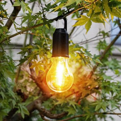 Rechargeable Camping Lantern, Warm LED Light, 3 Brightness Levels, USB Type-C, IP65, Hanging Portable Lamp - product view 6