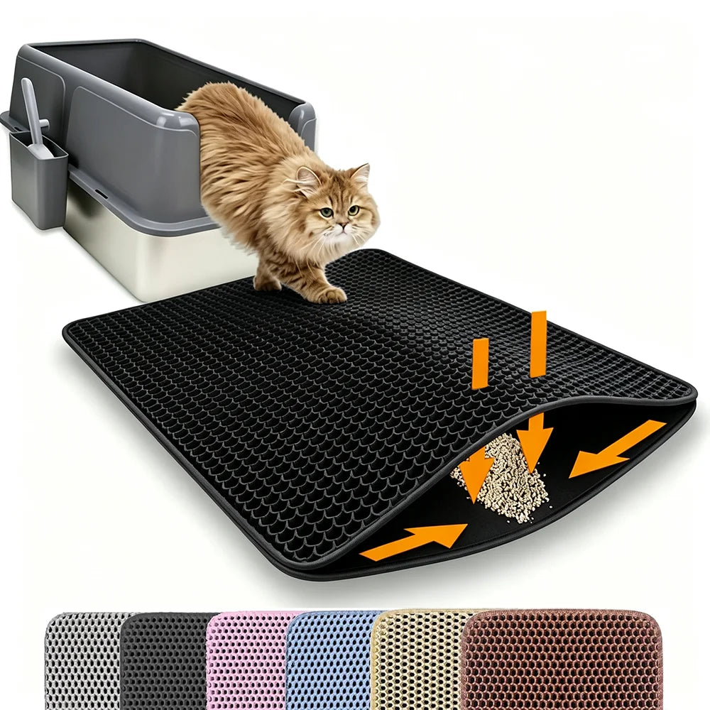 cat litter mat - product view 1