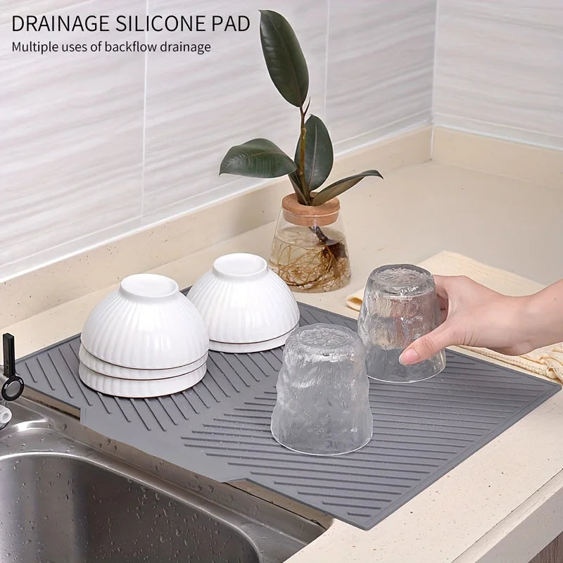 Silicone Dish Drying Mat, silicone dish drying mat product view 3