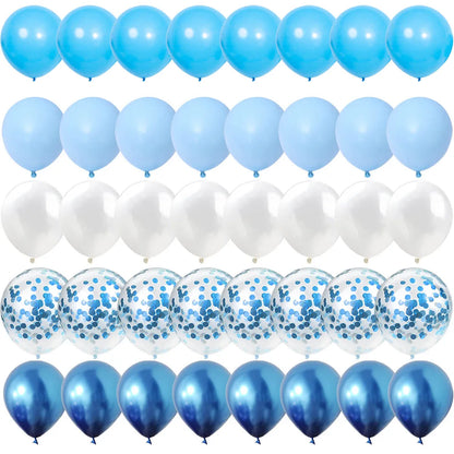 40 Piece Blue Balloon Set, product view 4