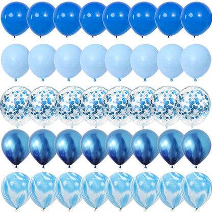 40 Piece Blue Balloon Set, product view 6
