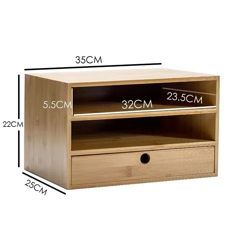 bamboo drawer organizer - product view 4