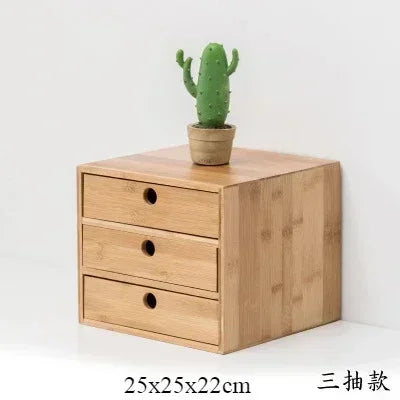 Multi-Layer Desktop Drawer Organizer, ABS Storage Stand with Compartments for Jewelry, Stationery and Sundries - product view 5