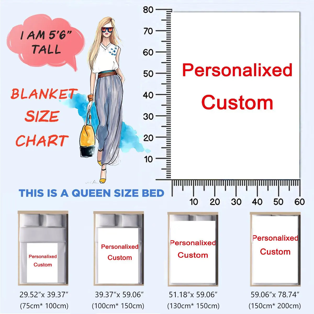 travel blanket - product view 3