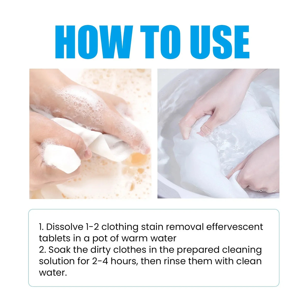 Washing Machine Cleaner Tablet, Effervescent Laundry Stain Remover for Deep Cleaning and Odor Elimination - product view 4