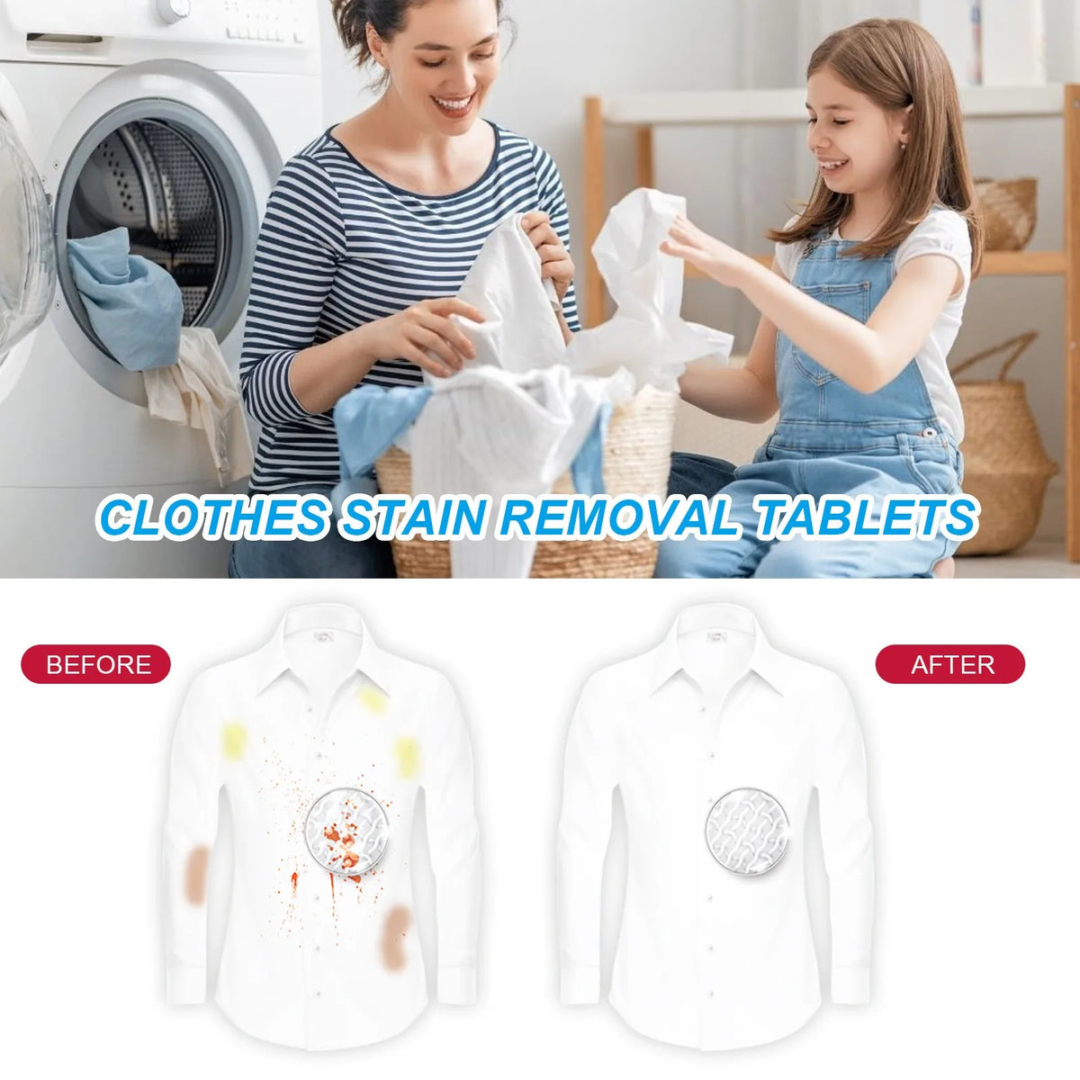 washing machine cleaner tablet - product view 5