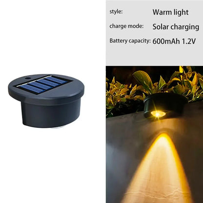 Solar Pool Lights, Waterproof LED Side Lights, Automatic Dusk-to-Dawn Operation, ABS Body, White Warm or Color Light - product view 2