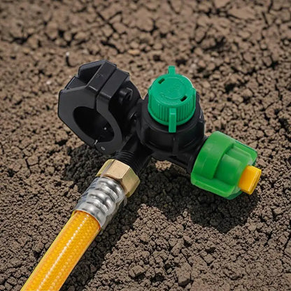 Garden Hose Nozzle Sprayer, 10 Adjustable Spray Patterns, High-Pressure Metal Head with Filter for Lawn and Patio - product view 6