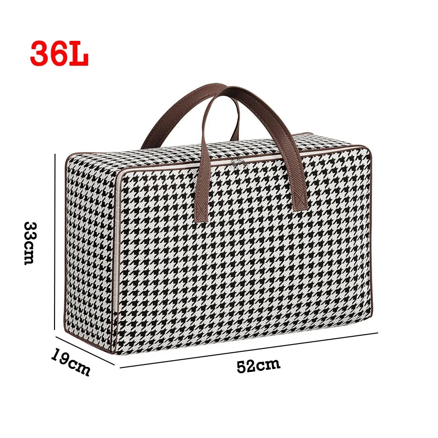 Large Capacity Luggage Organizer Bag, Waterproof Foldable Non-Woven Storage for Clothes and Quilts, 36L–150L Travel Sizes - product view 1