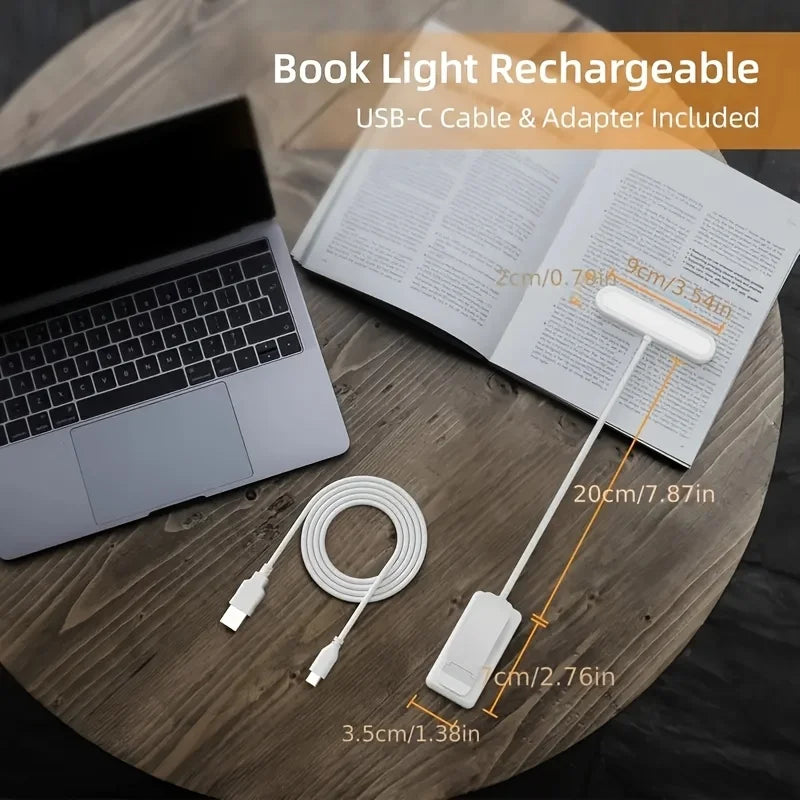 rechargeable reading lamp - product view 3