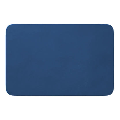 Quick-Dry Bathroom Floor Mat, Thin Plastic Bath Rug with Non-Slip Design, 60x40cm, Black, Gray, White or Khaki - product view 3