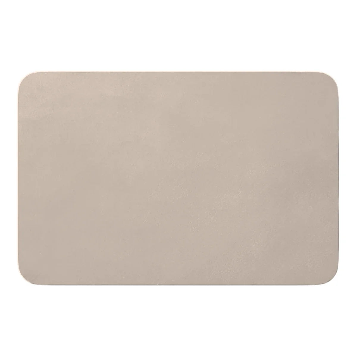 Quick-Dry Bathroom Floor Mat, Thin Plastic Bath Rug with Non-Slip Design, 60x40cm, Black, Gray, White or Khaki - product view 4