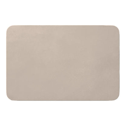 Quick-Dry Bathroom Floor Mat, Thin Plastic Bath Rug with Non-Slip Design, 60x40cm, Black, Gray, White or Khaki - product view 4