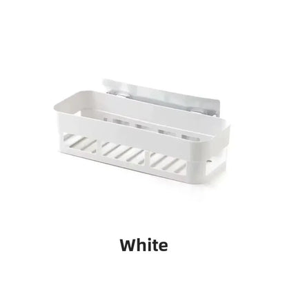 Adhesive Shower Shelf, No-Drill Wall-Mounted Bathroom Caddy in PP, Triangle or Rectangular Options, 27 or 25 cm - product view 4