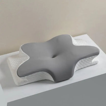 Memory Foam Neck Pillow, Rectangular 62 x 41 x 12 cm Bedding Pillow, 100% Polyester Cover in Five Color Options - product view 1