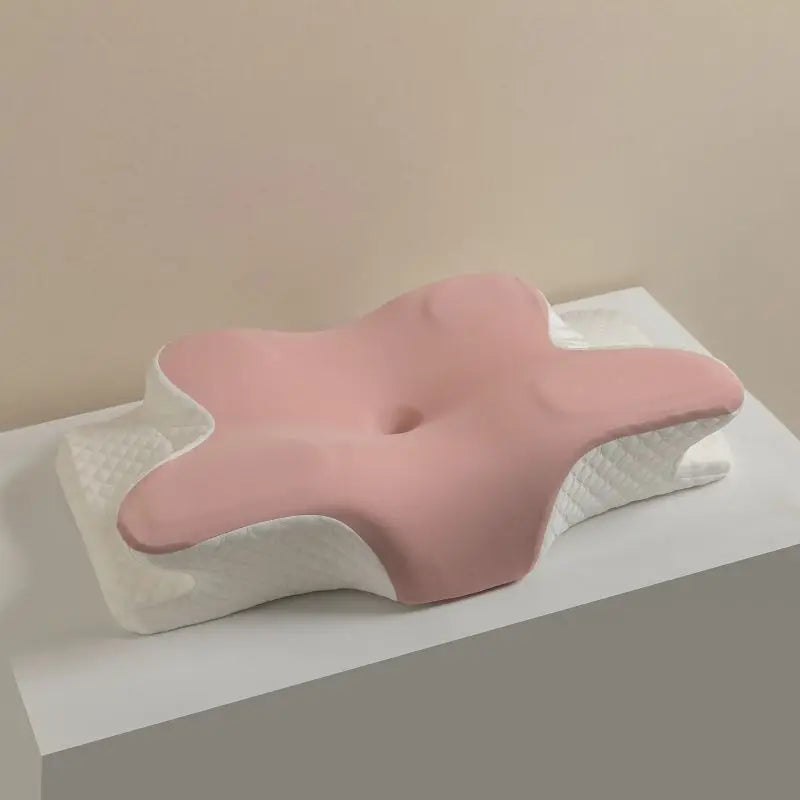 Memory Foam Neck Pillow, Rectangular 62 x 41 x 12 cm Bedding Pillow, 100% Polyester Cover in Five Color Options - product view 2
