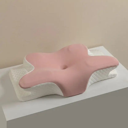 Memory Foam Neck Pillow, Rectangular 62 x 41 x 12 cm Bedding Pillow, 100% Polyester Cover in Five Color Options - product view 2