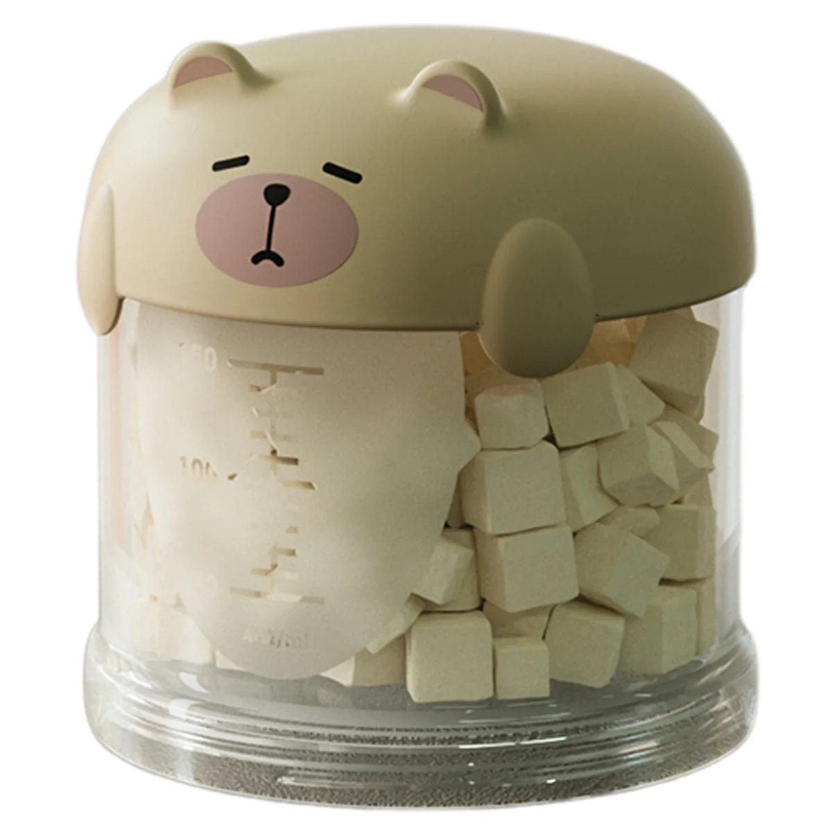 Stackable Pet Food Storage Container, Airtight Leakproof Locking Lid, Partitioned PP Treat Jar with Handle, Single, Double or Triple Layer - product view 2