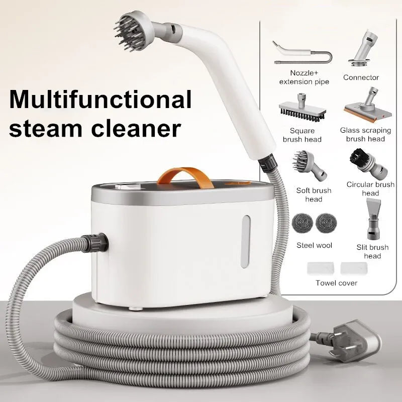 Handheld Steam Cleaner, 120°C High-Temperature Steam, 750 ml Tank for Kitchen, Floors, Tiles, Windows and Upholstery - product view 2