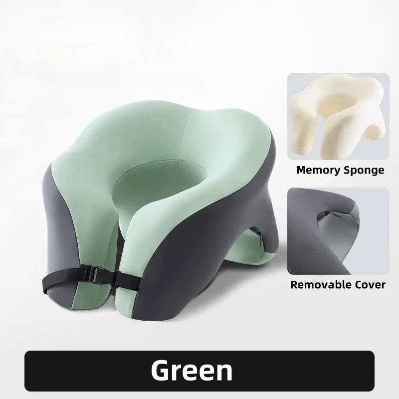 memory foam neck pillow - product view 3