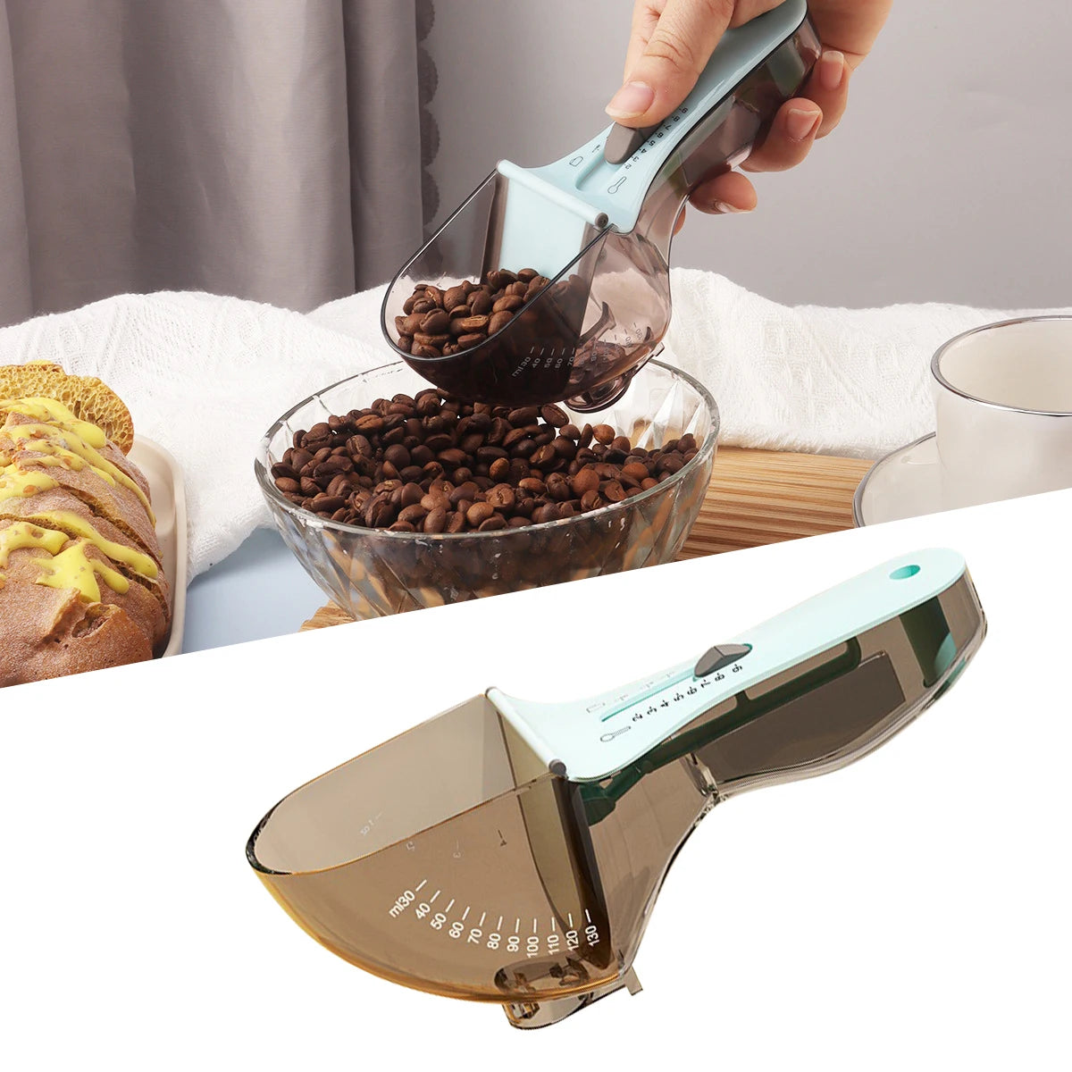 adjustable measuring spoon - product view 2