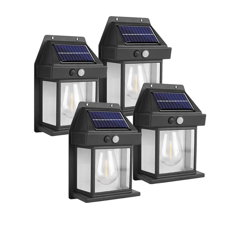 solar wall lights - product view 4