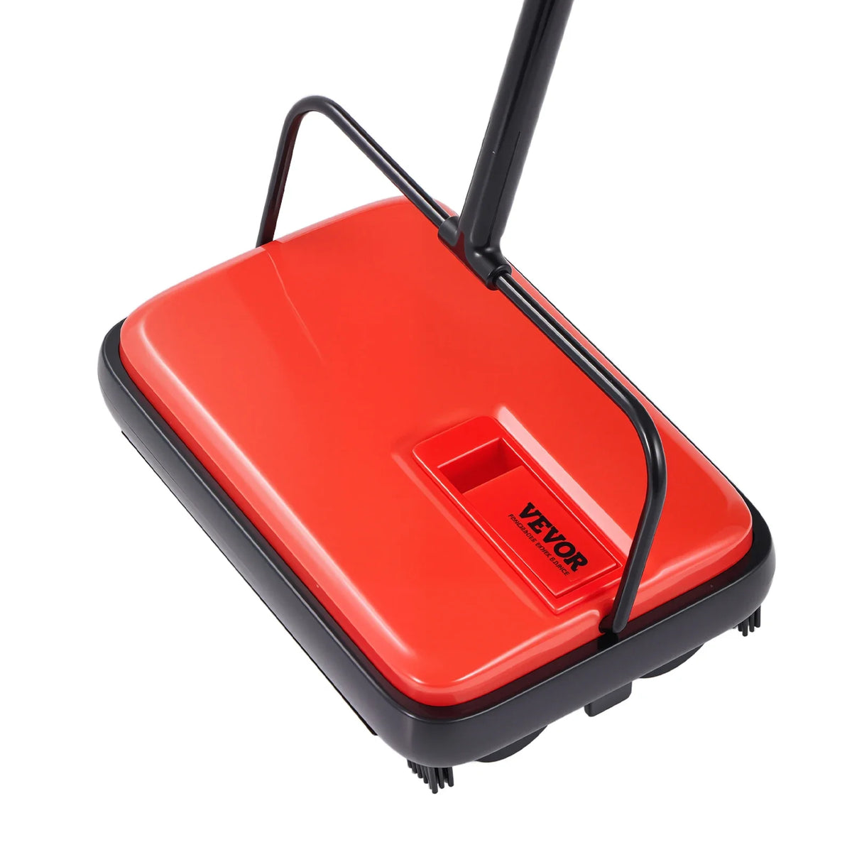 Manual Carpet Sweeper, Quiet Rolling Brush Floor Cleaner with 180° Rotating Head for Carpets, Rugs and Hard Floors - product view 4