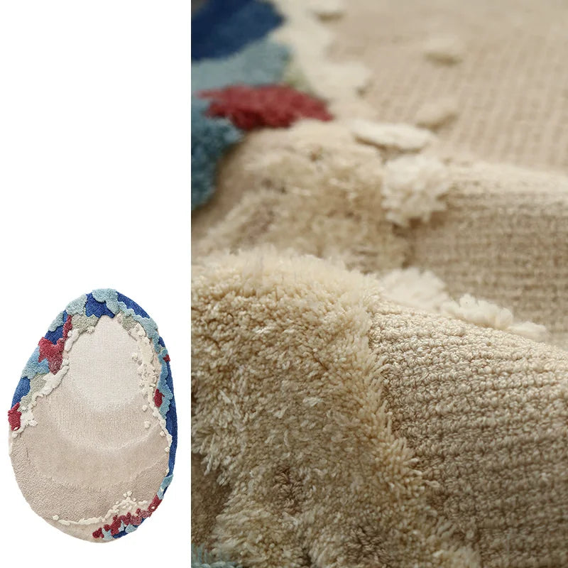wool rug - product view 1