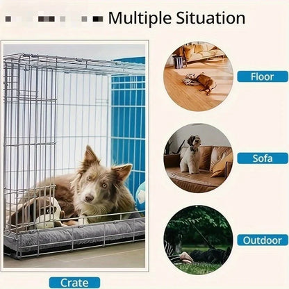 Plush Fiber Dog Bed Sofa, Breathable Solid Pet Mat with Super Soft Design for Home, Crates and Comfortable Rest - product view 5