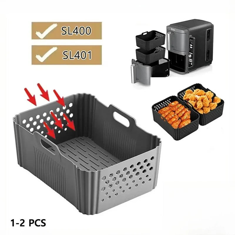 silicone air fryer liner - product view 6