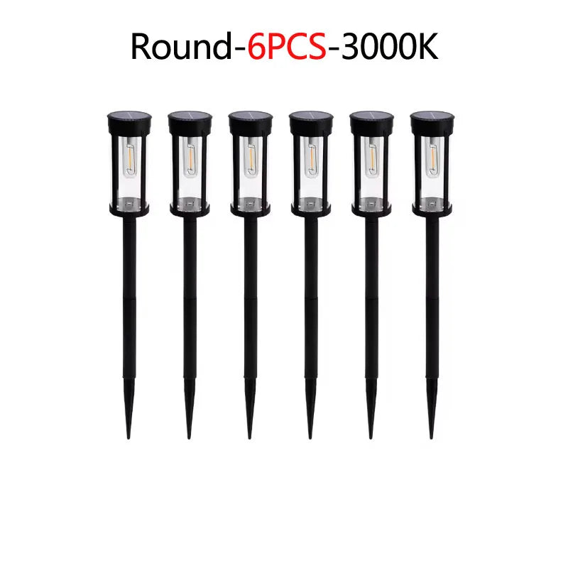 solar pathway lights - product view 3