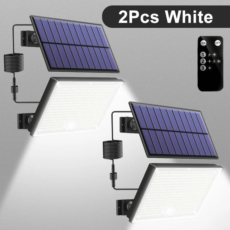 solar flood lights - product view 3