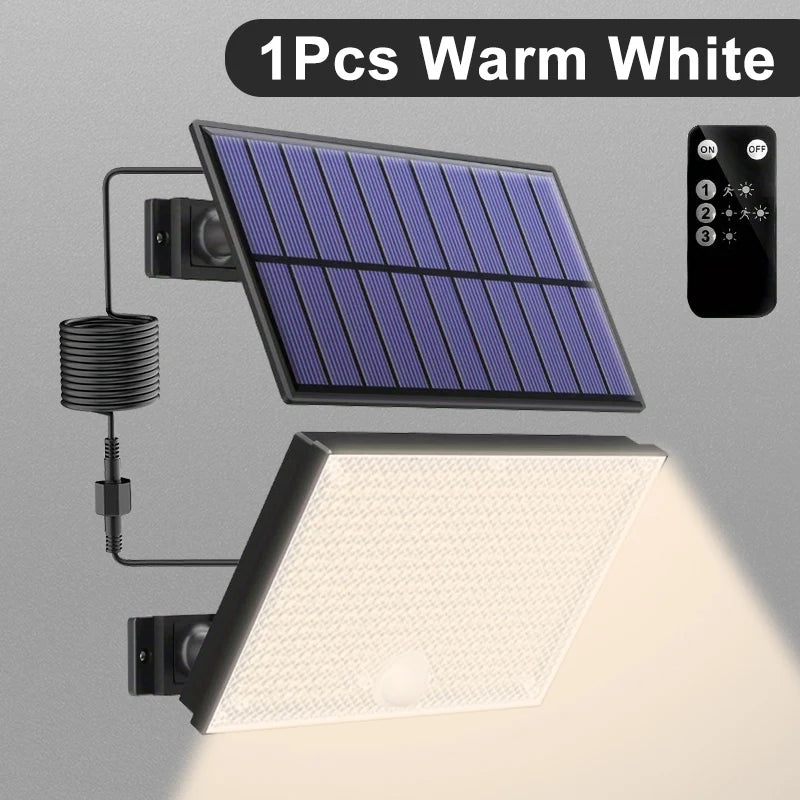 solar flood lights - product view 4