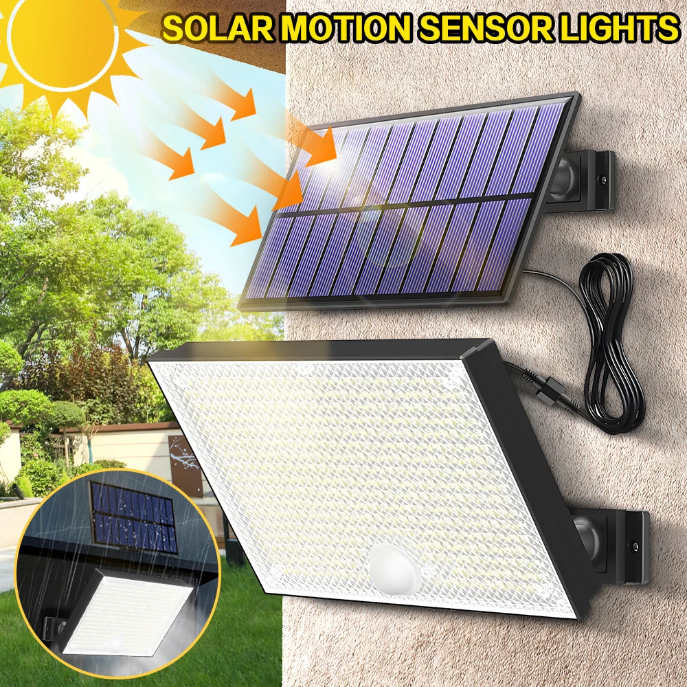 solar flood lights - product view 5