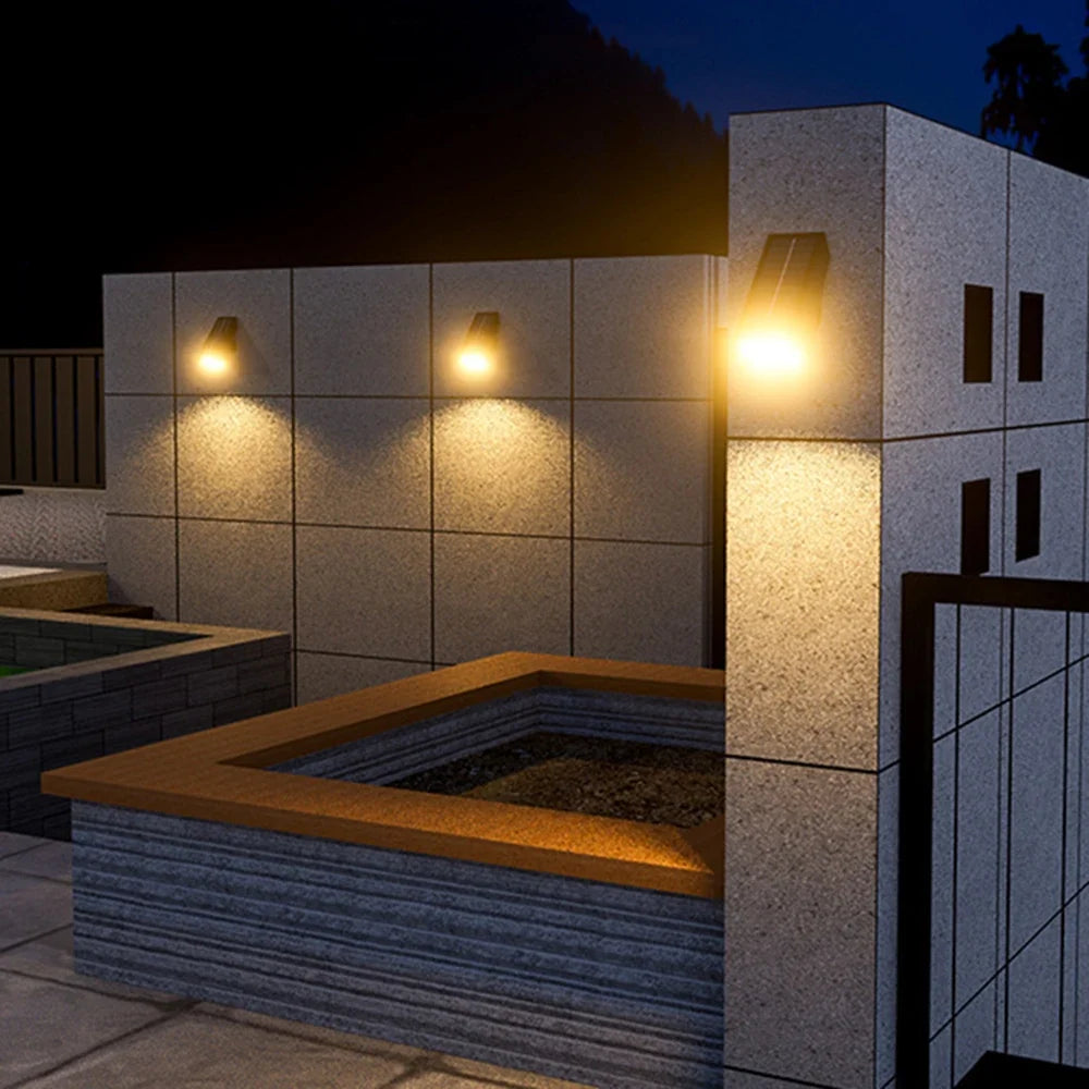 Solar Spotlights, Dimmable ABS Garden Lights with Assembly Installation, White or Warm Light Options for Outdoor Courtyards - product view 5