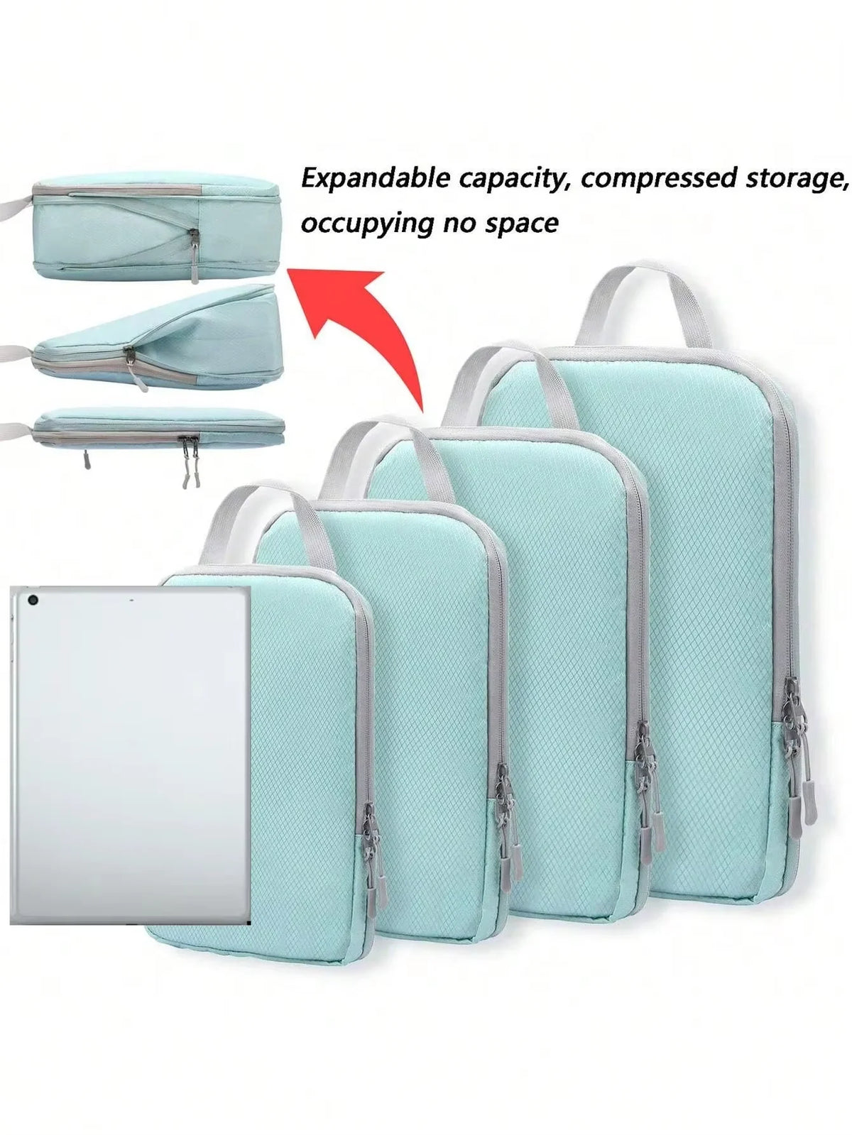 compression packing cubes - product view 1