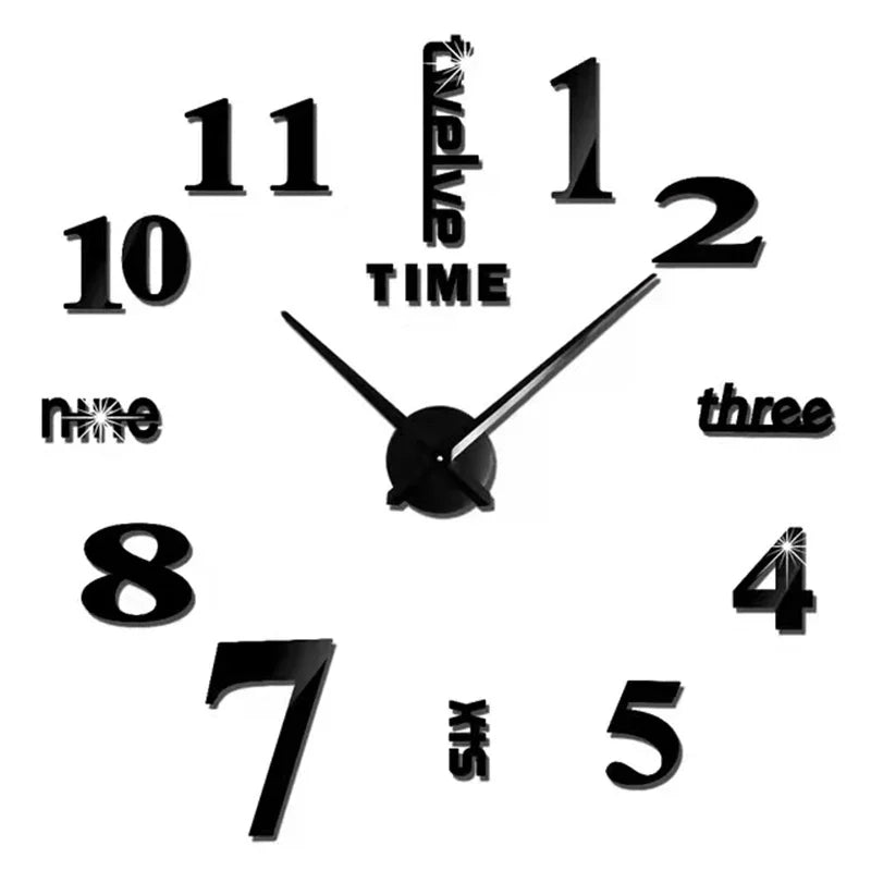 clock wall decor - product view 2